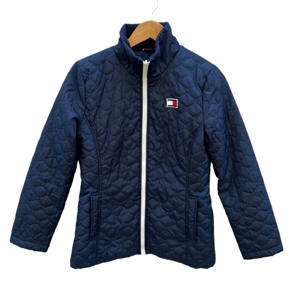 Tommy Hilfiger Classic Navy 3-In-1 All Weather Quilted Jacket Size Small - Picture 2 of 13